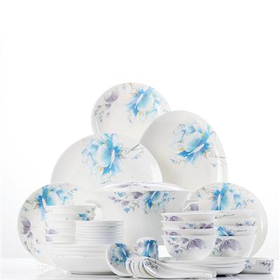 www.操逼操逼48头聆听花开骨瓷礼品餐具套装